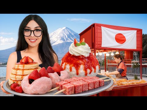 Trying Every Viral Street Food In JAPAN