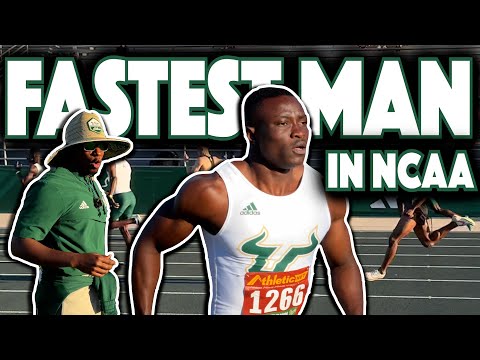 The FASTEST MAN In The NCAA?!?