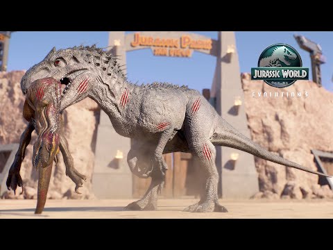 INDOMINUS REX VS ALL DINOSAURS IN SAN DIEGO MAP – EPIC SHOWDOWN | JURASSIC WORLD EVOLUTION 3