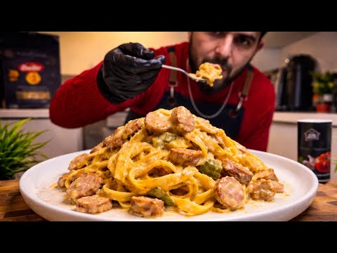 Pasta with Sausage | Cheap, Fast & Filling Meal for Students
