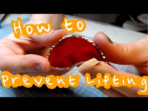 Preventing Foil Lifting :: Troubleshooting Stained Glass Edges