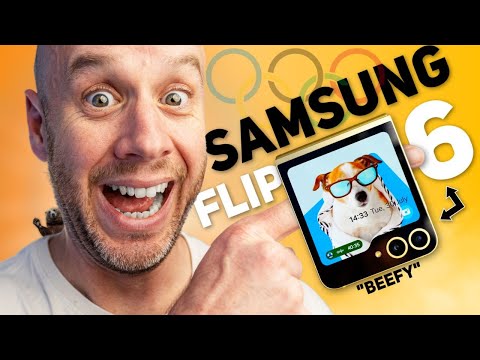 iPhone fanboy trys Samsung Galaxy Z Flip 6...