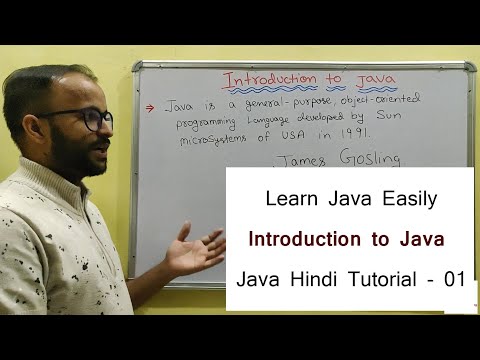 Java Introduction in Hindi - 01 | Learn Java | Beginners to Advance