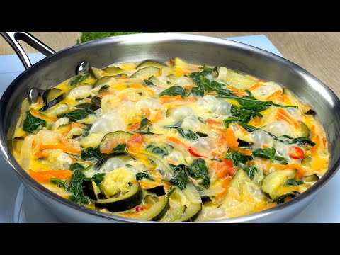 Unglaublich leckere Zucchini! Kein Fleisch! Schnelle und einfache Zucchini-Rezepte