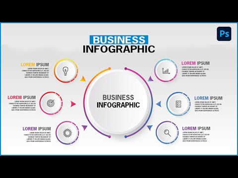 Infographic Design in Adobe Photoshop cc