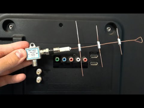 The Most Powerful Antenna in The World! Connect in Your TV and Watch All the Channels in The World!