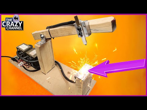 I Turn Microwave Transformer into a 1000 Amp SPOT WELDER