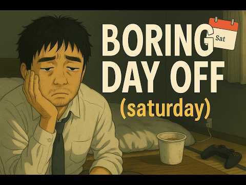 My Day Off in Japan as a Tired Salaryman (Nothing Special Happens) 😪