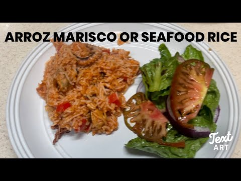 Arroz de marisco or Seafood Rice