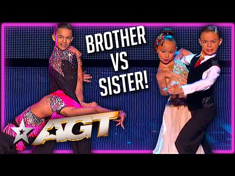 Brother & Sister Go HEAD TO HEAD on America's Got Talent!