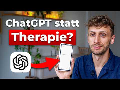 Ich bin Psychologe und ChatGPT ist mein Therapeut