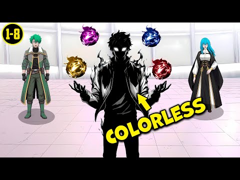 Rejected For Being Colorless, He Awakens A Power That EATS Other Colors! | Manhwa Recap