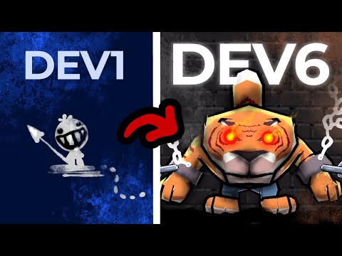 6 DEVS Make a GAME without COMMUNICATING! (Godot edition)