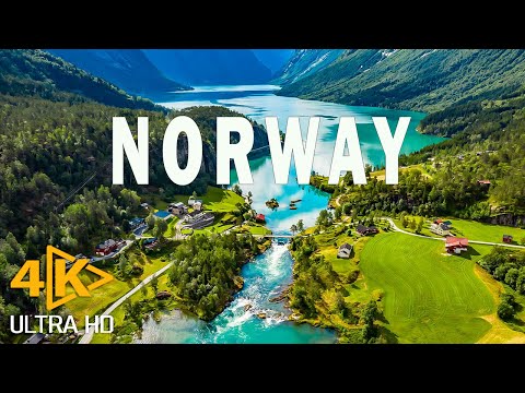 FLYING OVER NORWAY (4K UHD) - Breathtaking Views from Norway Most Iconic Alpine Region
