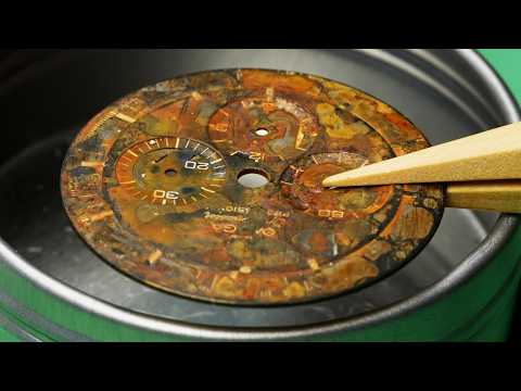 Restoring an Omega Speedmaster Professional Found at the Bottom of a Lake After 20 Years!