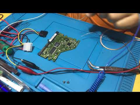 SATA hard drive not recognized by PC. It has a short on the board.