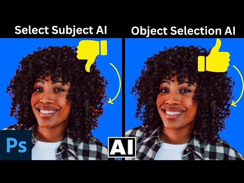 Which AI Selection Tool is Better in Photoshop? Object Selection VS Select Subject