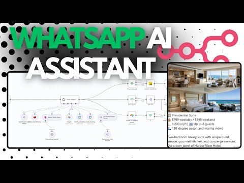 Build a WhatsApp AI Assistant for Hotels (No Code Tutorial)