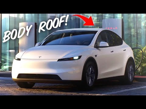 Cheap Model Y Leaked! No Glass Roof?!
