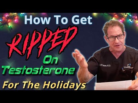 How To Get Ripped on Testosterone for the Holidays