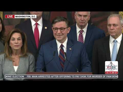 WATCH: Speaker Mike Johnson Holds Government Shutdown Presser - 10/28/25