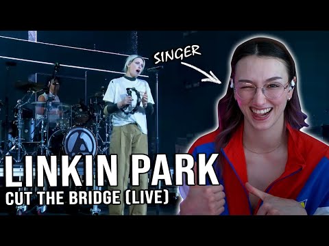 Did she just do that!? | Linkin Park   Cut the Bridge (Live) | Singer Reacts |