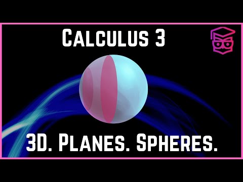 Intro to 3D Coordinates, Planes, and Spheres - CALCULUS 3