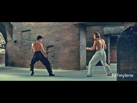 ドラゴンへの道（映画）ブルース・リー vs チャック・ノリス　The Way Of The Dragon (Movie Clip）/ Bruce Lee vs Chuck Norris