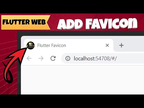 How to change the favicon in flutter web