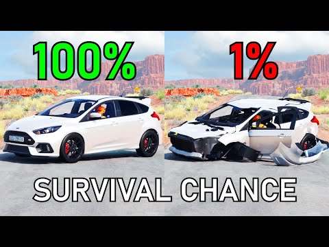 Realistic Survival Chance Crashes #44 | BeamNG.drive