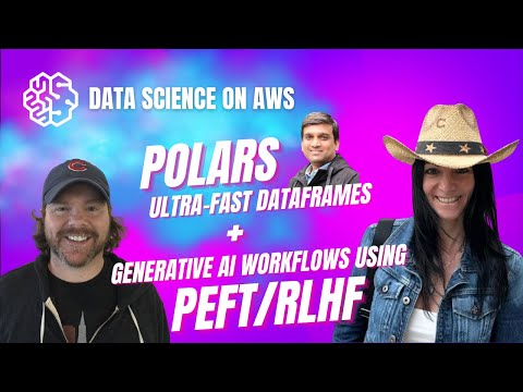 Generative AI: PEFT and RLHF workflows + Polars for blazing-fast dataframes in Ray and beyond