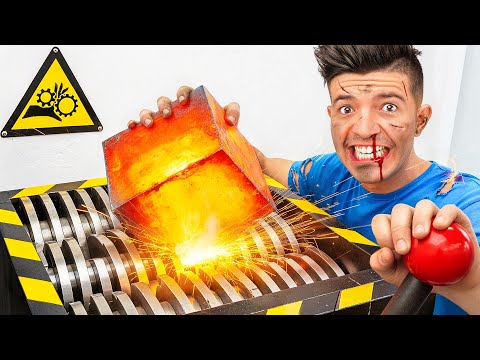 Destroy The Unbreakable Cube, Win $1,000! World’s Strongest Man vs Deadliest Weapons from Dark Web