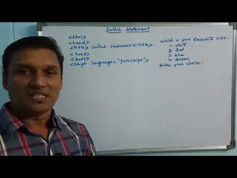 Switch Statement in JavaScript | Control Statements | CLASS-36 | JavaScript Tutorial | Telugu