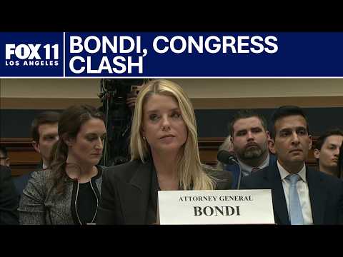 Pam Bondi, Congress clash during Epstein file hearing | FOX 11 LA