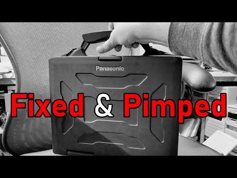 Fixing and pimping the Panasonic Toughbook