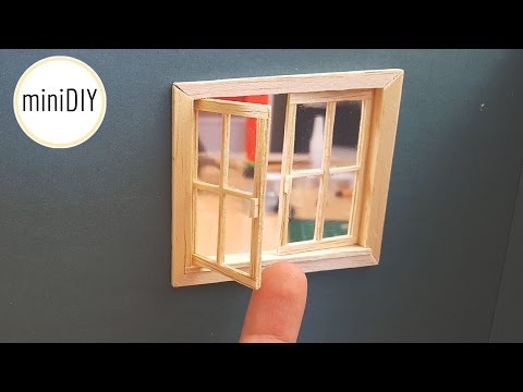 DIY Miniature Window - miniDIY