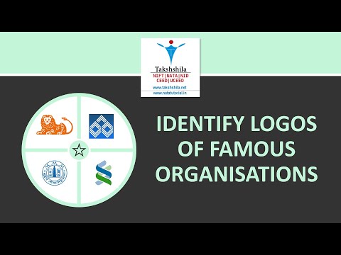 Identify Logos of Famous Organisation- For Competitive Exams like NIFT, NATA, UCEED, NID, JEE B.Arch