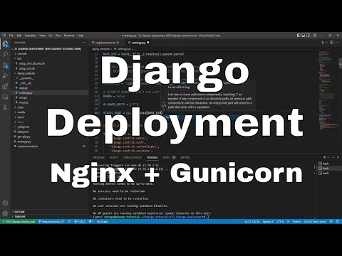 Django Tutorial - Deploy Django to the production server with Gunicorn and Nginx #21