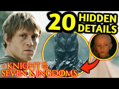20 Hidden Details You Missed In A Knight of the Seven Kingdoms | Official Teaser Trailer