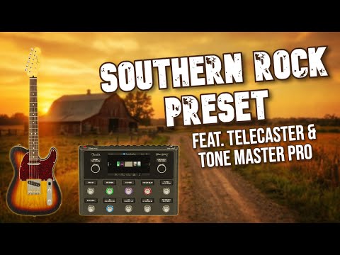 Southern Rock Preset with the Fender Tone Master Pro & Raw Ash Ltd Telecaster