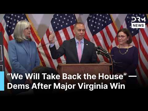 FULL PRESSER: Jeffries, Dems Celebrate Virginia Redistricting Win, Targets House Majority | AC1G