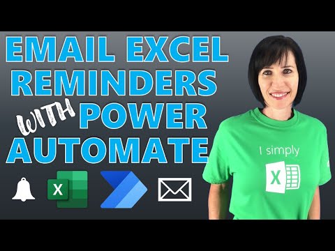 Automate Emailing Excel Task Reminders with ZERO Coding!