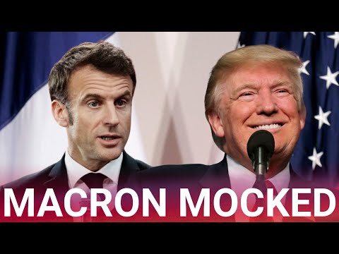 Donald Trump hilariously mocks Emmanuel Macron, claims wife 'treats him extremely badly’