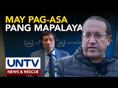 Atty. Kaufman: FPRRD, may pag-asa pang mapalaya sa ICC detention facility