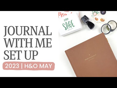 Journal With Me & May Set Up 2023 | Hemlock & Oak Daily
