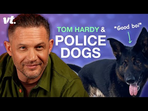 Tom Hardy Meets Retired Police Dogs ❤️ Tom Hardy HAVOC Interview!