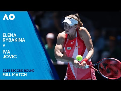 Elena Rybakina v Iva Jovic Full Match | Australian Open 2025 Second Round
