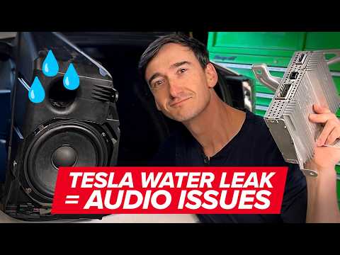 Water leaked into my Tesla's trunk and caused electrical issues!