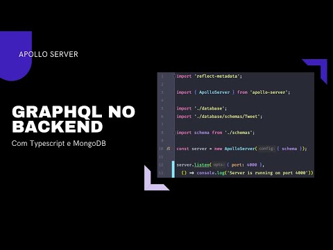 Como criar uma API GraphQl com Node.Js, TypeScript e MongoDB