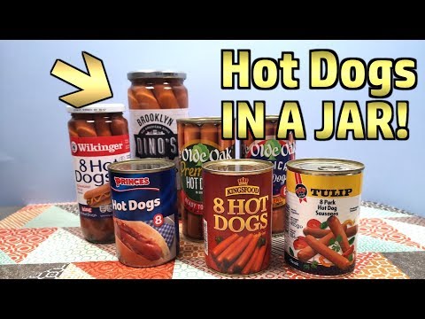 Hot Dogs - Weird Stuff In A Can (And Also In A Jar) #127 (also featuring: WobbleDog)